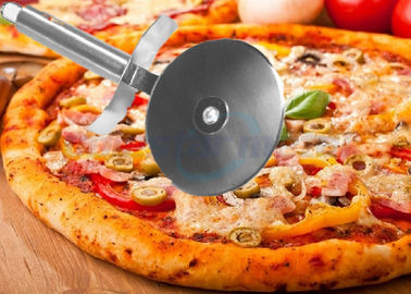 ابزارهای فلزی کیک و پنیر پیتزا پیتزا چرخ چاقو برش / ضد زنگ آشپزخانه