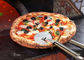 سفارشی کردن FDA استاندارد پیتزا برش کیک و پیتزا چرخ پنیر با لوگو چاپ