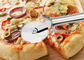 آشپزخانه پلاستیکی پیتزا برش چرخ فولاد ضد زنگ پیتزا چاقو 154g ابزار
