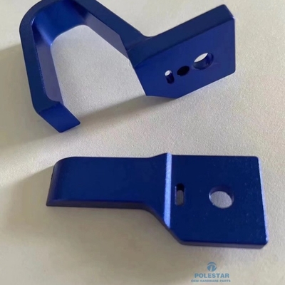 لوازم جانبی موتورسیکلت ها محافظ آینه های مرطوب شده قطعات ماشین آلات CNC آلومینیوم آبی آنودیزه شده